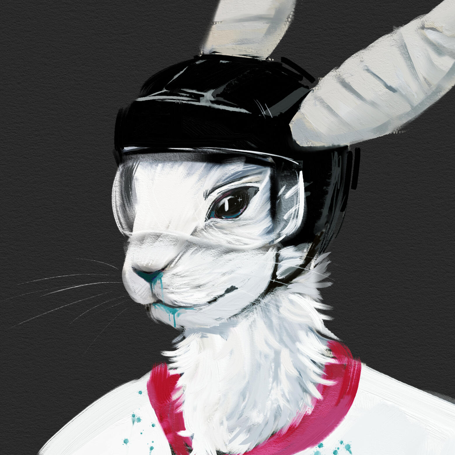 Jiang after a fight.